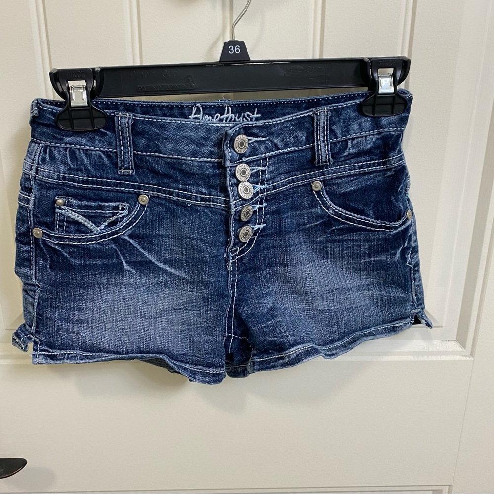 Dark Denim Jean Shorts